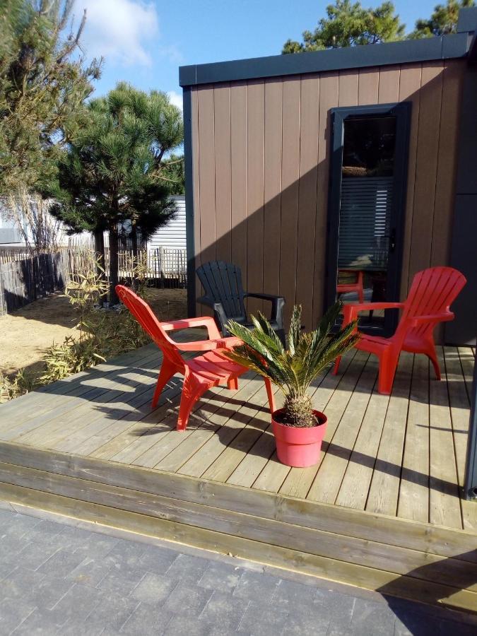 Joli Chalet Pour 6, Residence Avec Piscine La Parée Preneau Buitenkant foto