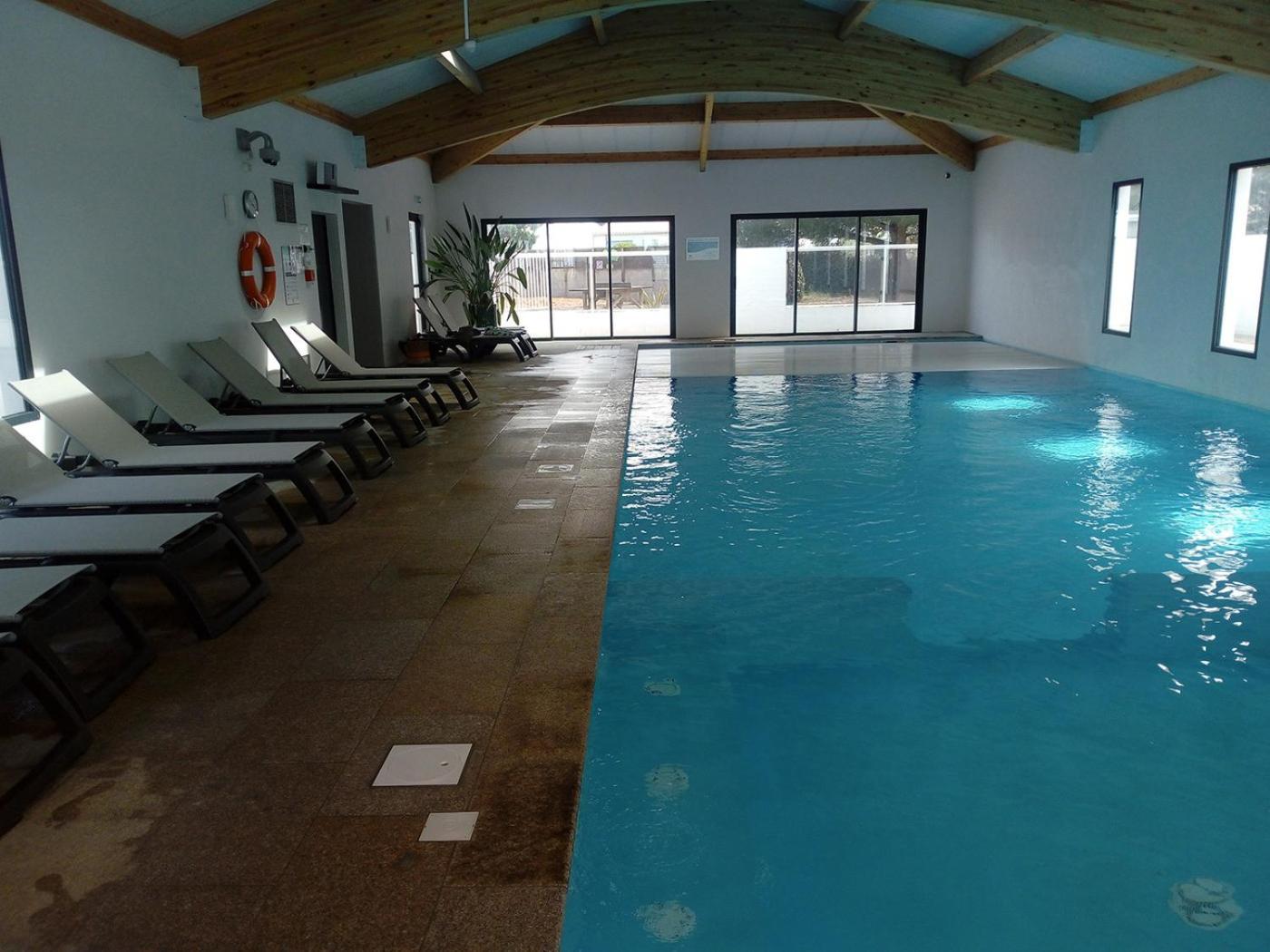 Joli Chalet Pour 6, Residence Avec Piscine La Parée Preneau Buitenkant foto