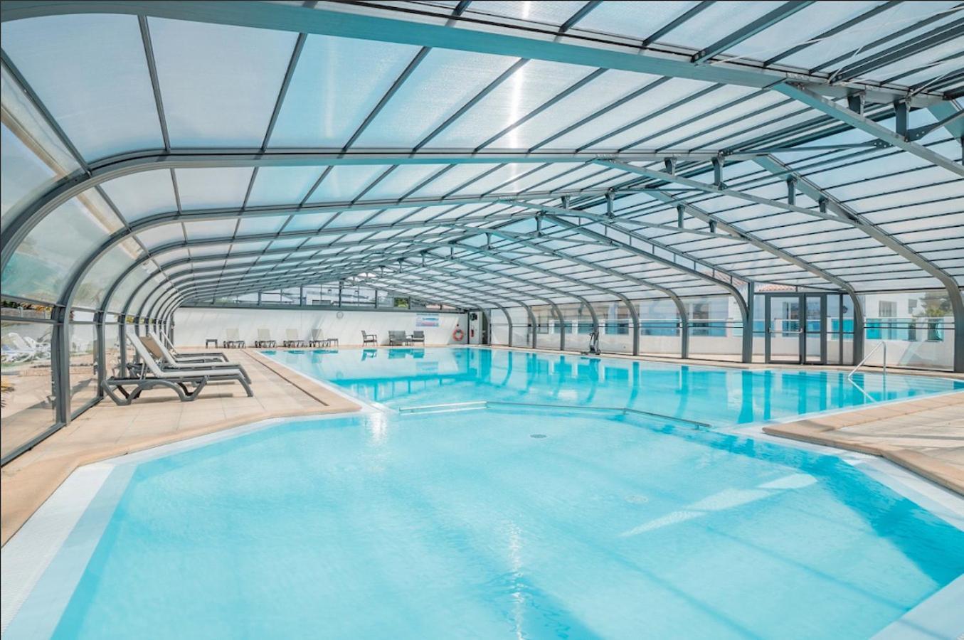 Joli Chalet Pour 6, Residence Avec Piscine La Parée Preneau Buitenkant foto