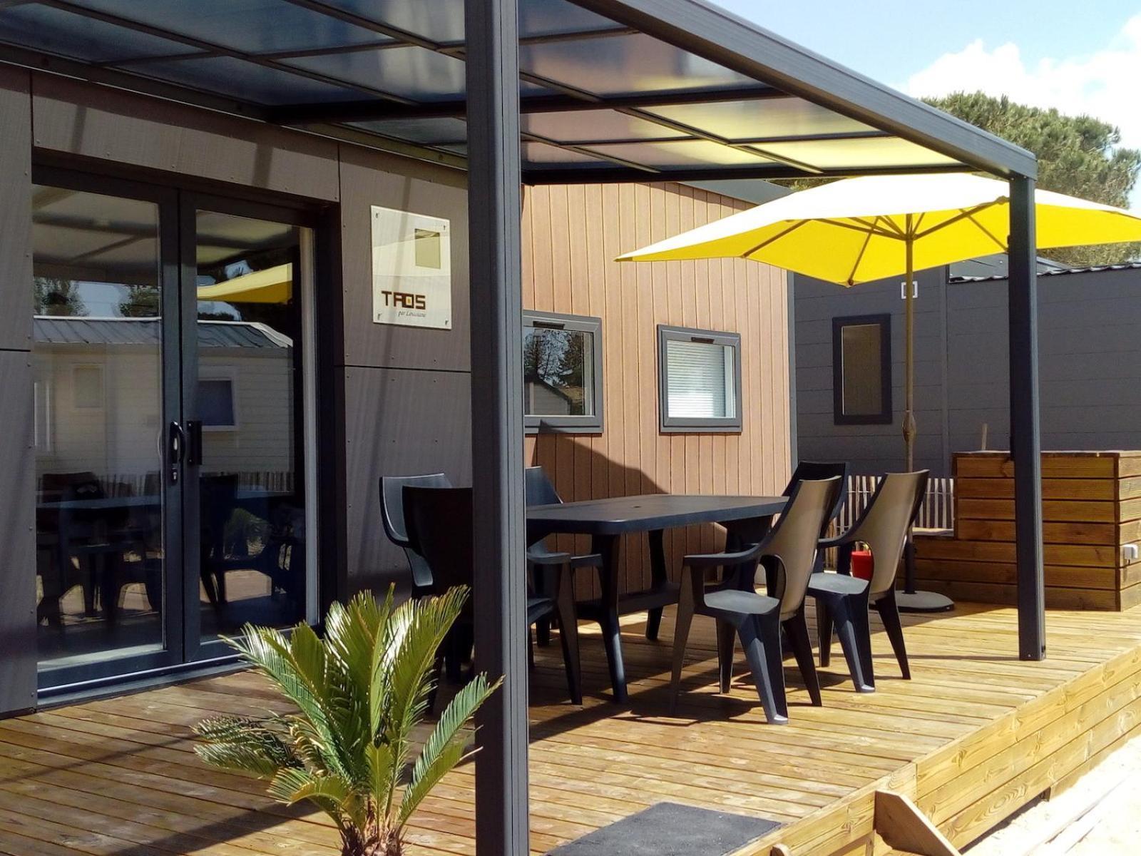 Joli Chalet Pour 6, Residence Avec Piscine La Parée Preneau Buitenkant foto