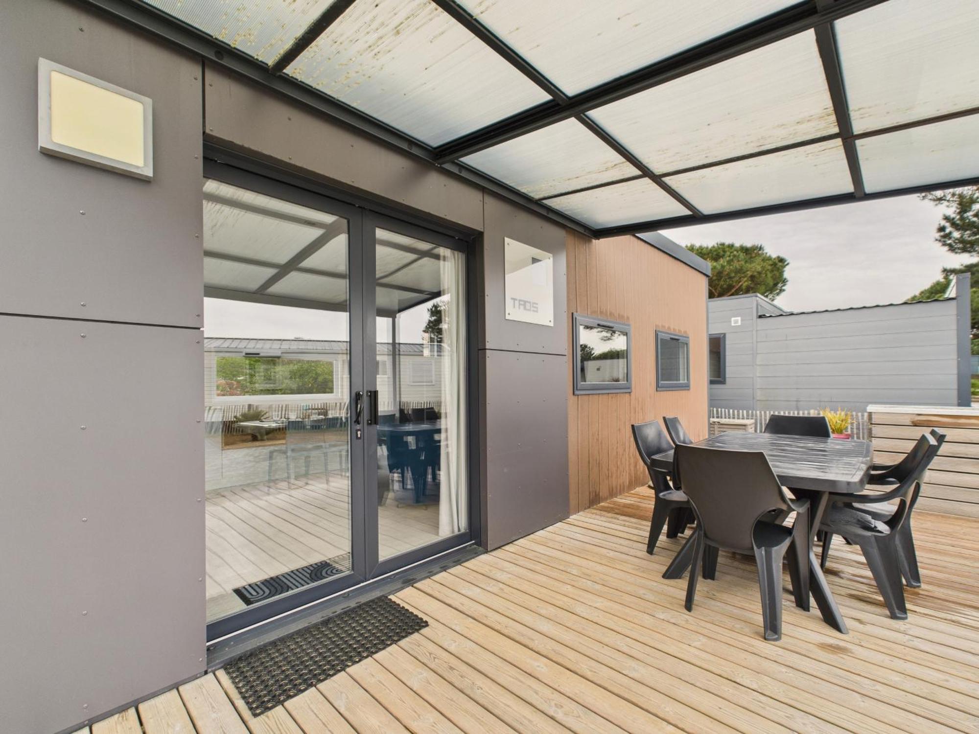 Joli Chalet Pour 6, Residence Avec Piscine La Parée Preneau Buitenkant foto